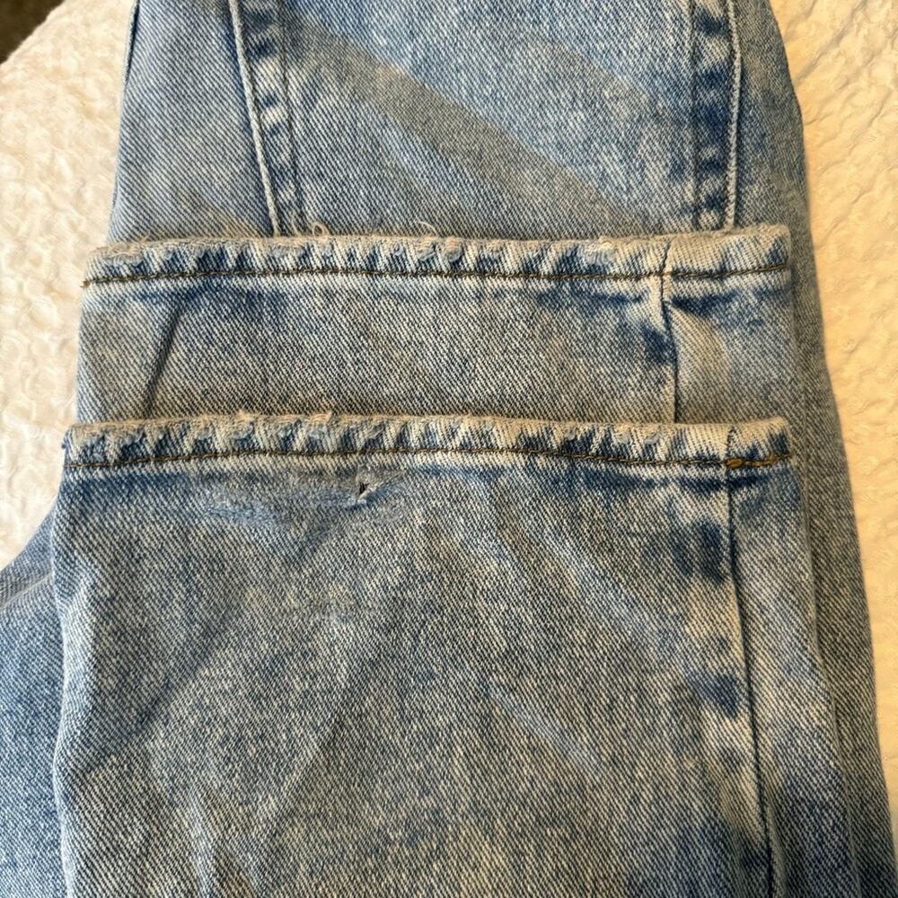 PLAYBOY by Pacsun High Waisted Rainbow Distressed Booty Boyfriend Jeans Size 23 - Picture 6 of 8